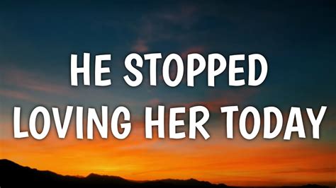 He Stopped Loving Her Today  — An Anthem of Heartbreak and Steel Guitar Solos That Will Leave You Bawling